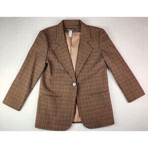 Savannah Vintage Wool Blend Blazer Women's Size 8